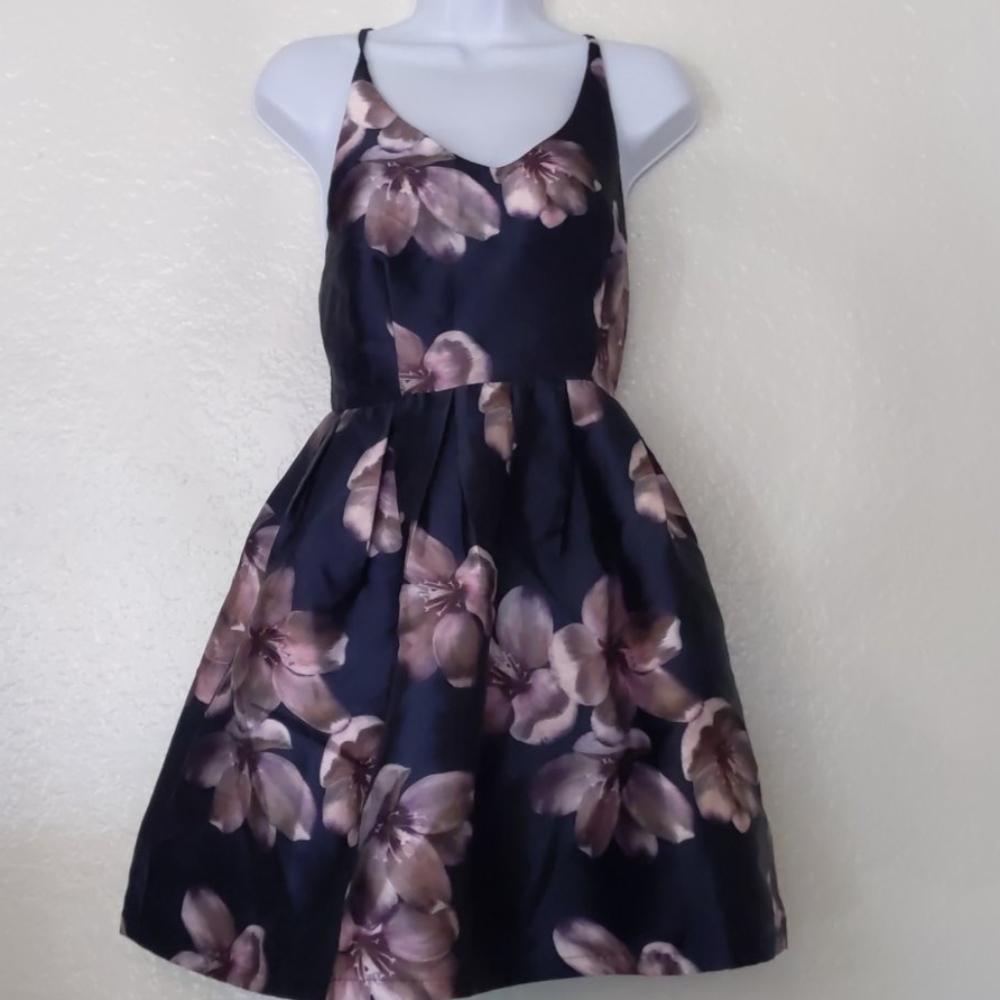 Angl Watercolor Floral Dress